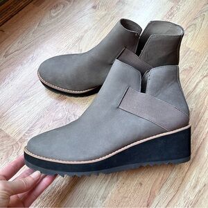 Eileen Fisher Slip On Boots Size 10